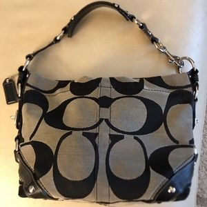 Signature C Coach Hobo Bag